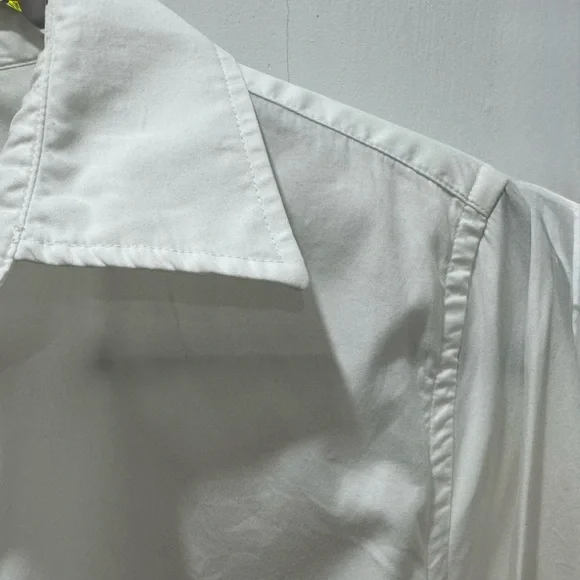 Ralph Lauren White Belted Long Sleeve Tunic - Picture 6 of 9